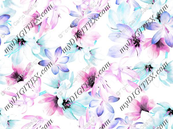 light floral flowers texture design