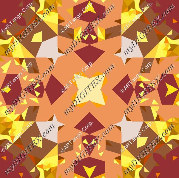 orange-repeating-kaleidoscope-pattern-background-vector-22278410