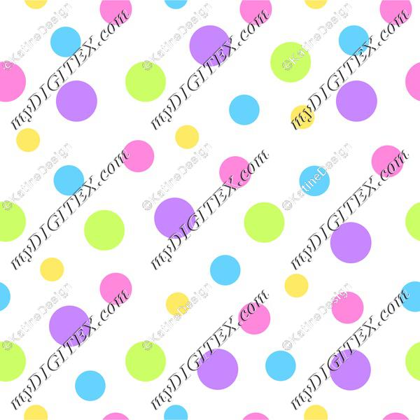 Bright colors dotted background