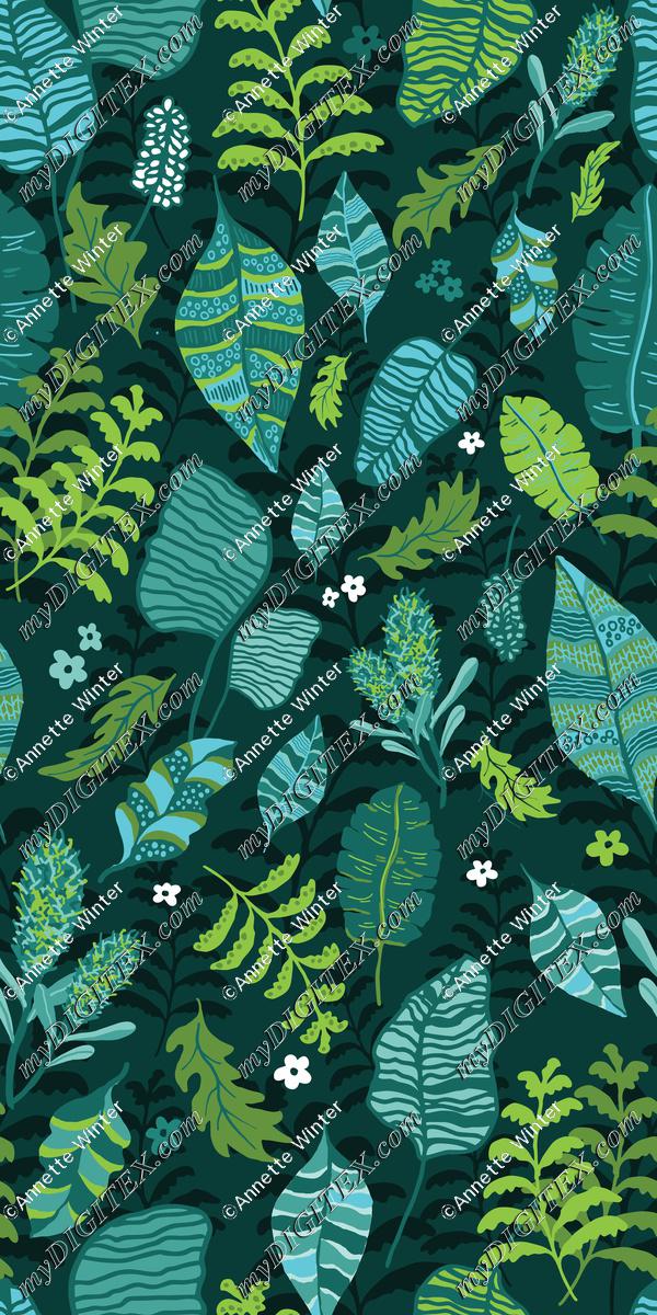 Tropical Leaves and plants