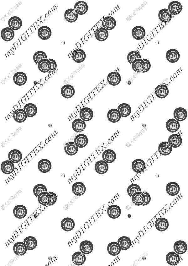 Circle Dots pattern Grey