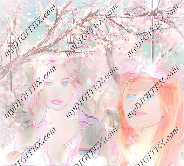 anime-anime-girls-sakura-tree-pink-flowers-wallpaper-preview