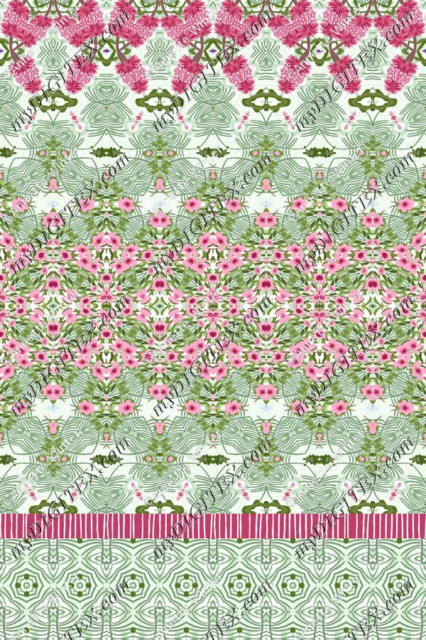 Geometric Fashion Print Floral PrettyBohemian