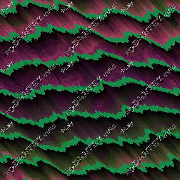 Green waves texture