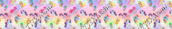 Watercolour My Little Pony