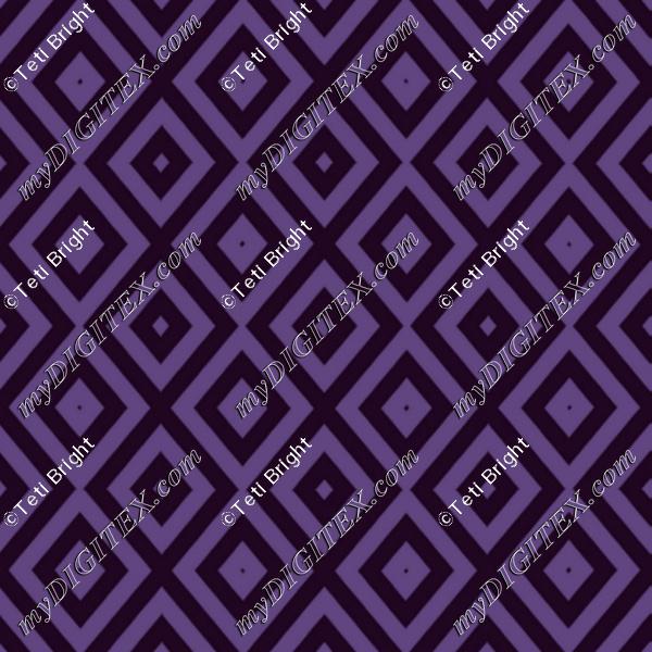 Purple and black geometric print