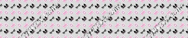 grease Pink Lady Black Dots