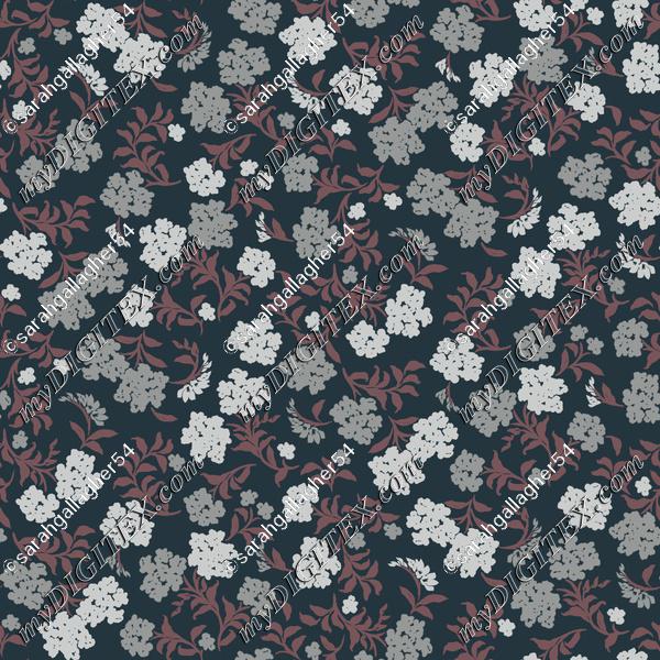 FW 2021 Floral Colorway 5C7 (repeat tile)