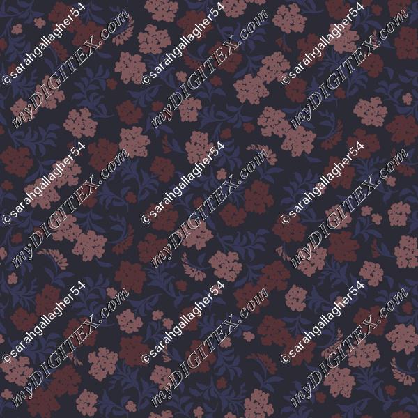 FW 2021 Floral Colorway 3D (repeat tile)