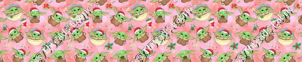 Yoda Christmas Pink