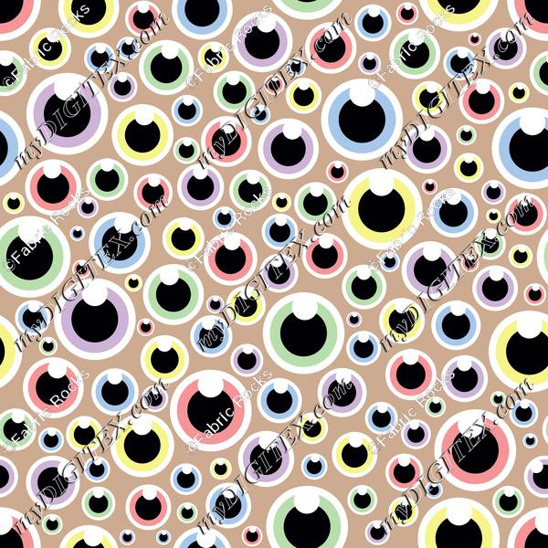 Pastel Googly Eyes