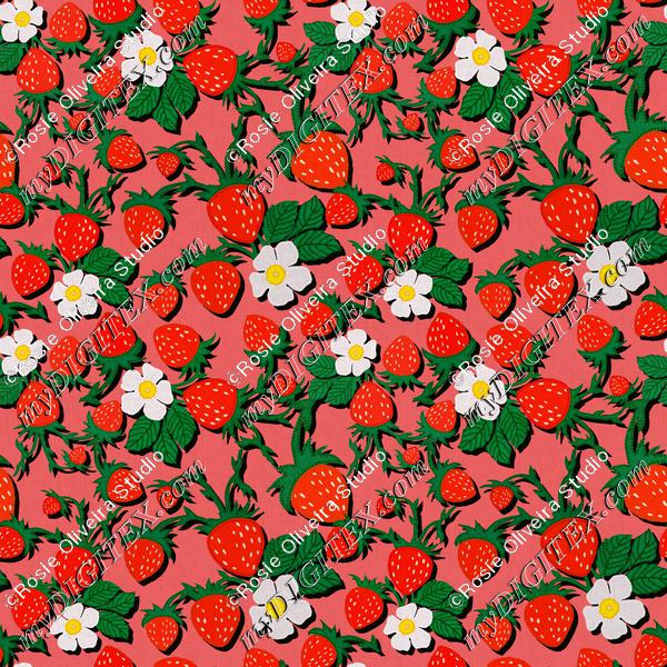 ROS032721EmbroideredStrawberriesCompositionRed100%