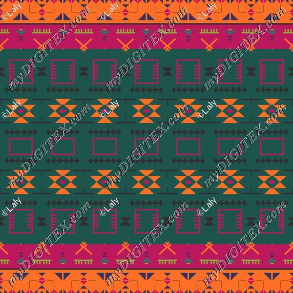Tribal shapes rows