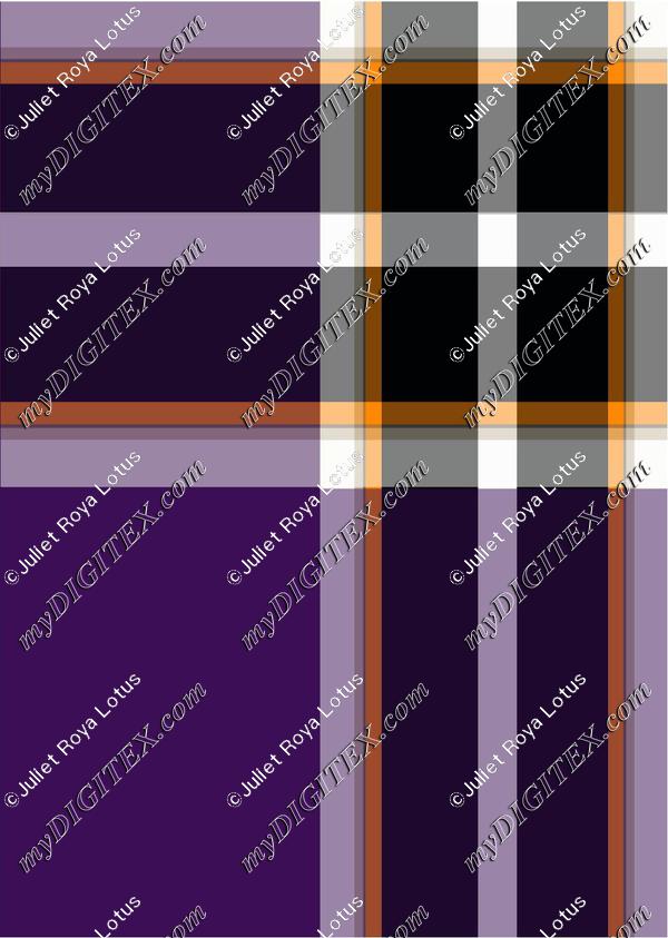 deep peace purple plaid