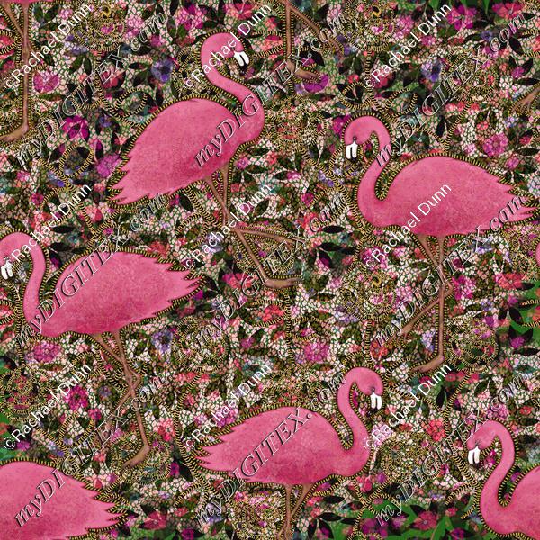 Flamingo tapestry