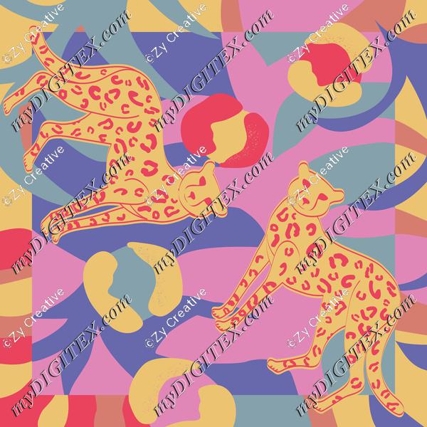 Leopard Scarf color 2