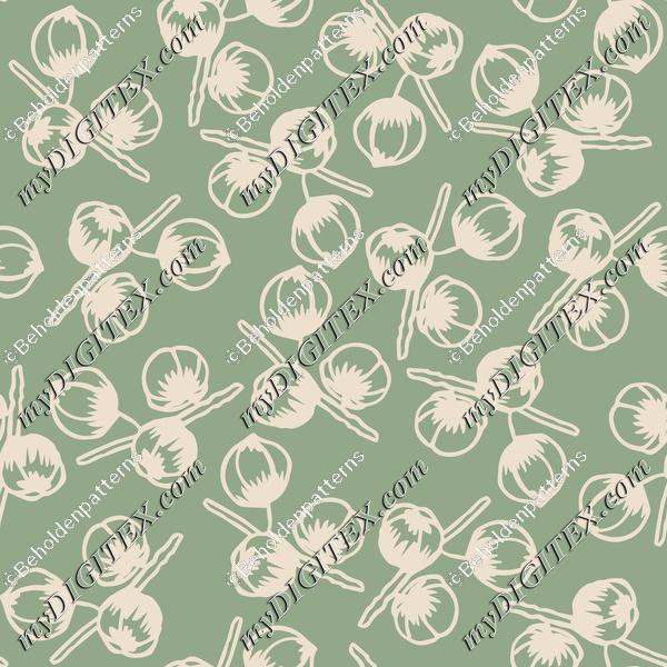 Pincones and Insects-12x12-300-Seed Pods -G015