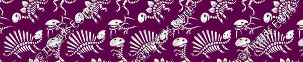 Dinosaur Bones Purple