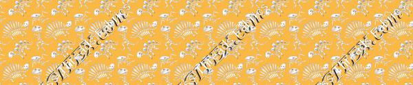 Dinosaur Bones Yellow Small