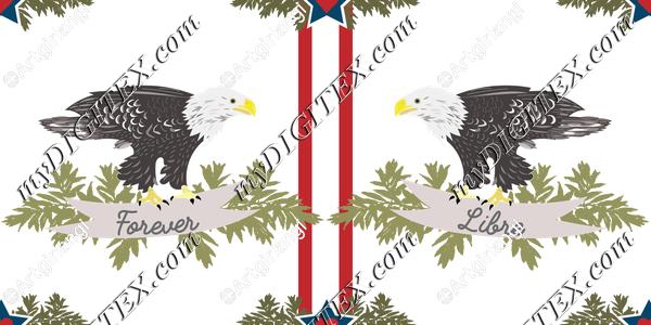 American Eagle White Background