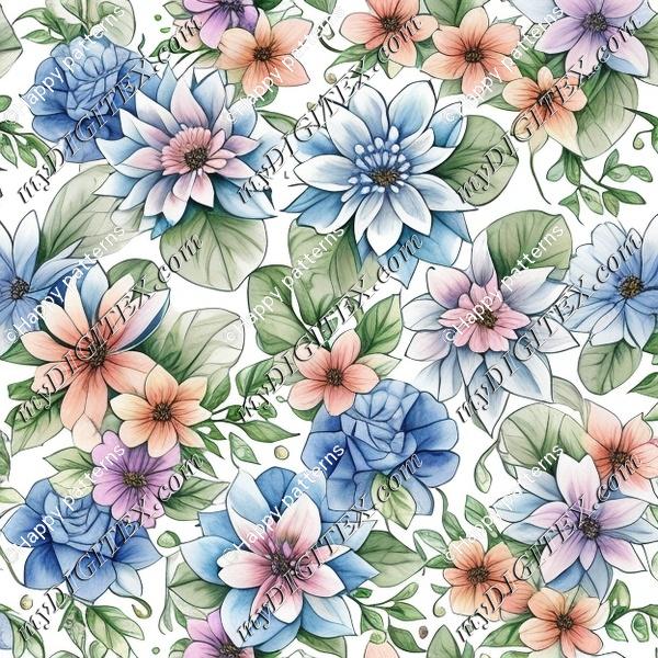 Watercolor florals 20