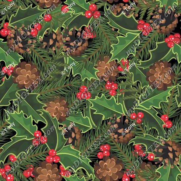 WD89397 Holly & Pine-OK