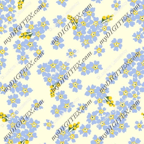 Forget-me-not floral