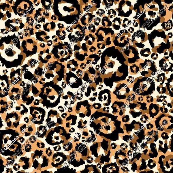 Brown camouflage animal print