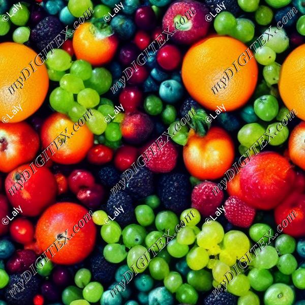 A Rainbow of Freshness - colorful fruits