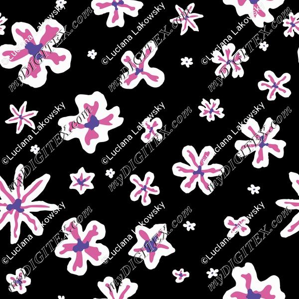 Cute kid's floral pattern