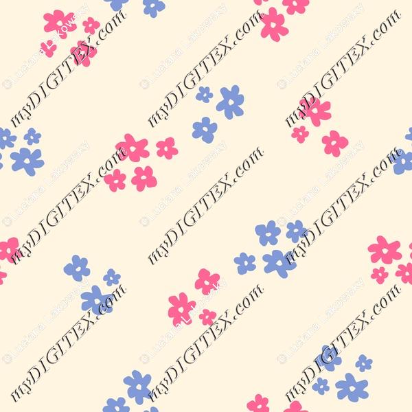 Cute liberty floral pattern