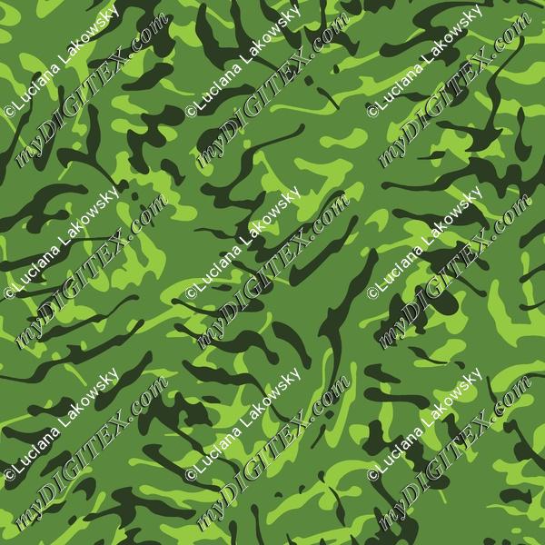 Abstract tropical camouflage pattern