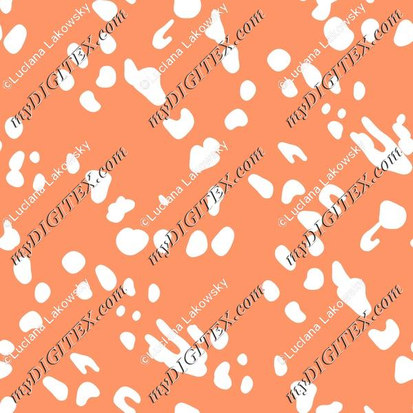 Cute pastel spots pattern