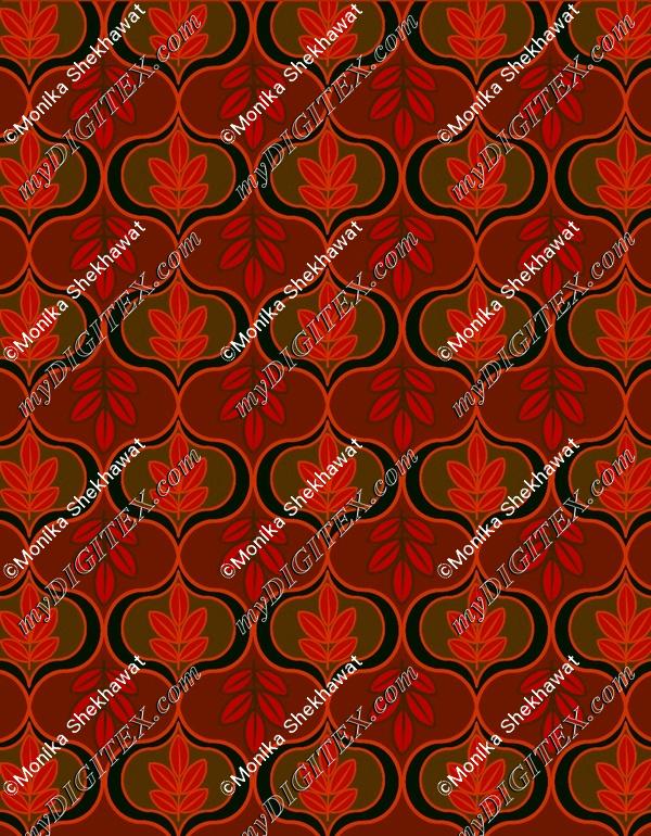 Ogee print
