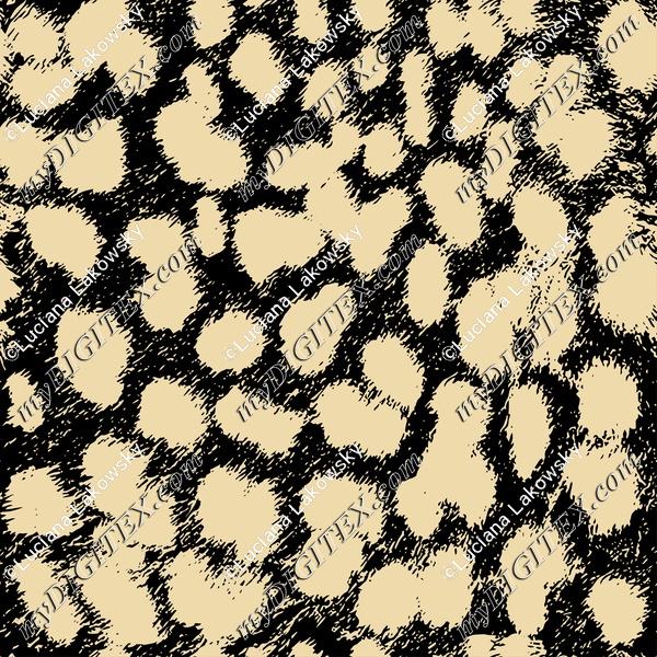 Animal print fur