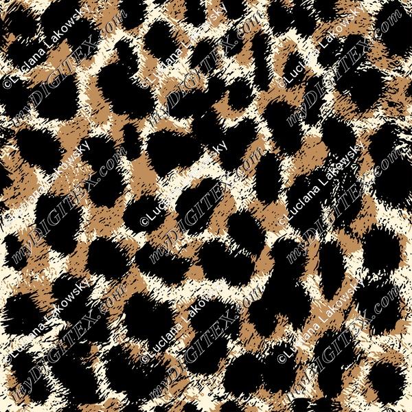 Animal print fur