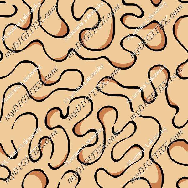 Abstract wavy lines