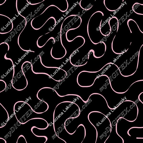 Elegant abstract wavy lines