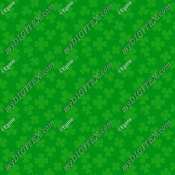 Clover green pattern