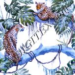 implexity leaves leopards tropical Animal | Fruits&Plants | Tropical - fabric pattern design
