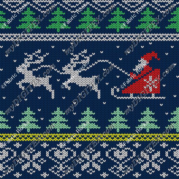 Santa Sleigh Sweater