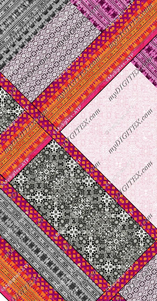 Ethnic - fabric pattern design D048146 - MyDigitex