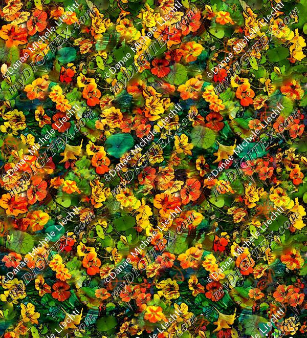 nasturtium design tiled_180613_75TD