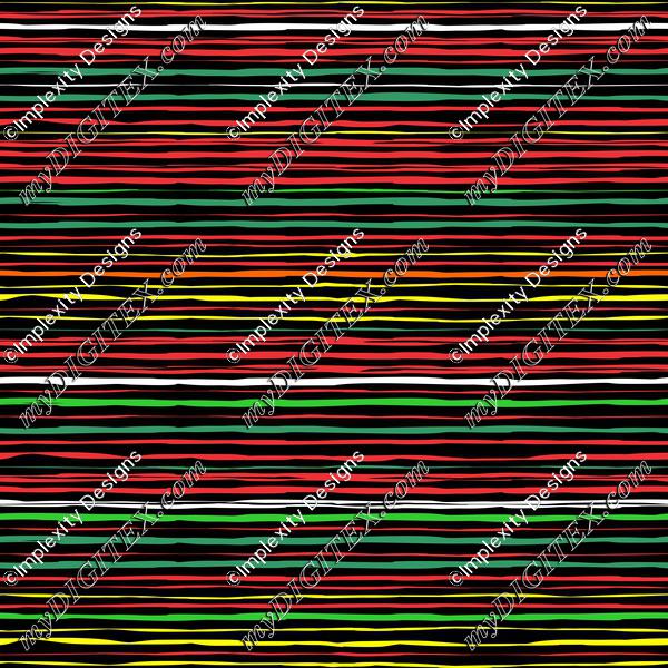 Reggae Grunge Stripes