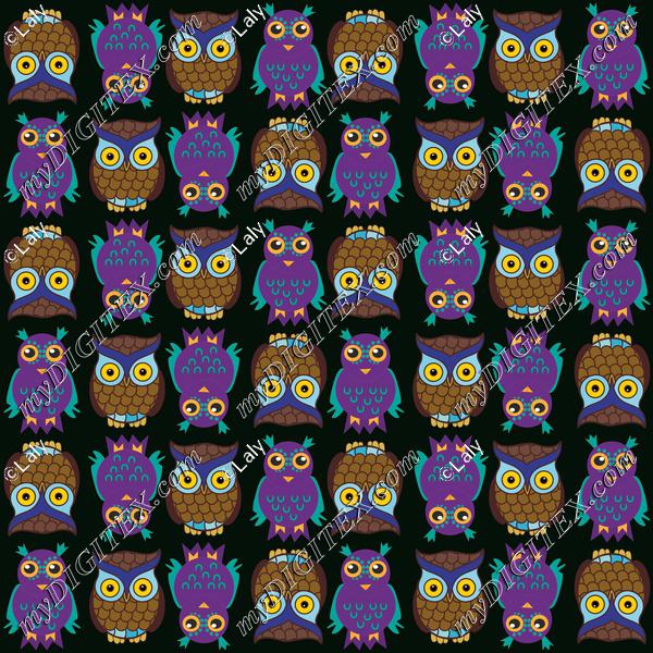 Owls pattern
