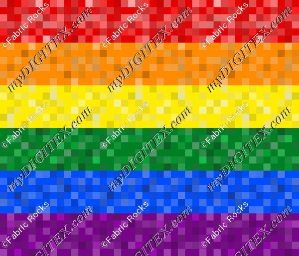 Pixelated Pride (horizontal)