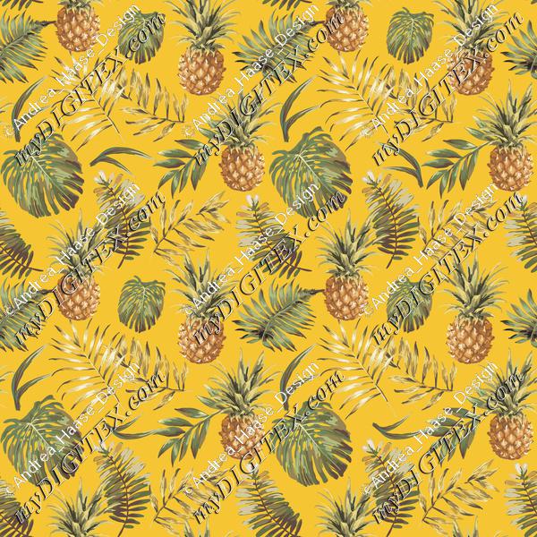 Aloha Pineapple Pattern