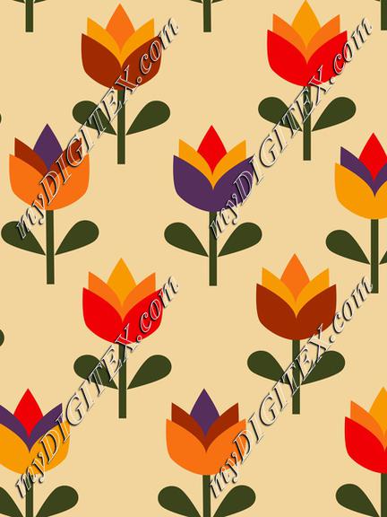Summer Flowers, Tulips, Traditional Floras