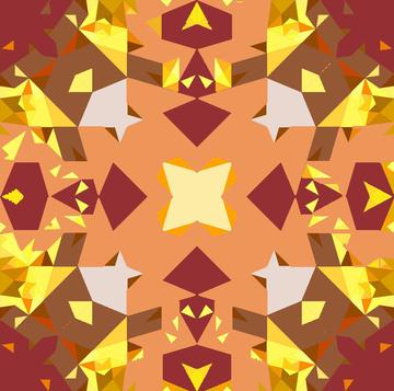 orange-repeating-kaleidoscope-pattern-background-vector-22278410