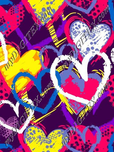 abstract-seamless-hearts-pattern-drawing-600w-773118865